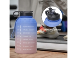 Botella De Agua Deportiva De 2,2 L, Gran Capacidad, Conveniente Para Actividades Al Aire Libre. Rosewell