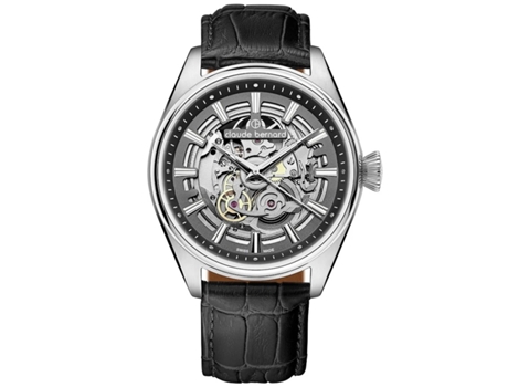 Claude Bernard Stf Skeleton Clock 85307-3C-Gin