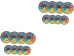 Juegos De Pegatinas Creativas De Pvc Con Diseño De Rueda De Emociones Para Ordenador