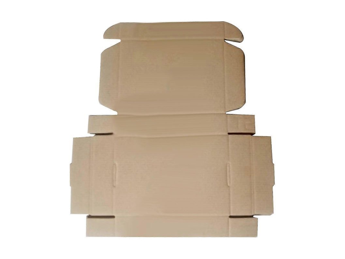2026-caja De Papel Ultra Resistente 3 Capas Reutilizable Reciclable Para Regalos Artesanías Almacenaje 250x48x43mm