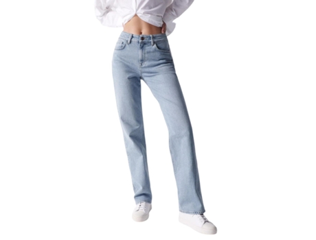 Pantalones Vaqueros SALSA JEANS (W28/L32 - Azul)