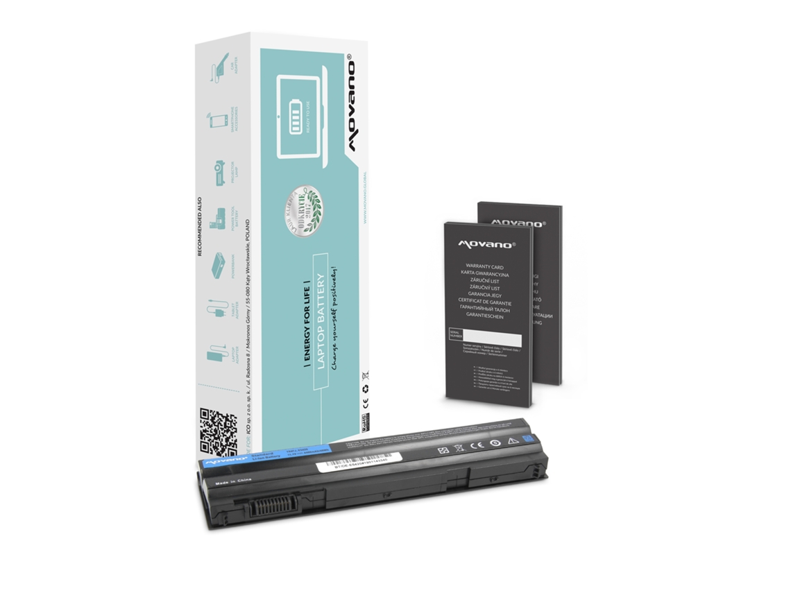 Movano Batería para Dell Latitude 4520 5420 5520 6420 7420 – 4400 Mah