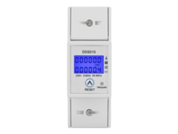 Medidor De Energía Digital Lcd Monofásico 5-80a 230v 50hz Din Rail Dds015