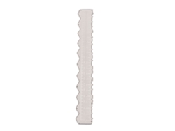 Regla De Acero Al Carbono Con Borde Irregular Para Rasgar Papel, Ideal Para Manualidades Y Tarjetas.