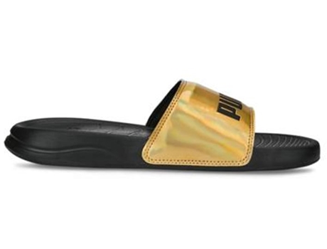 Chanclas PUMA Mujer Material Sintético (42,0 eu - Dorado)