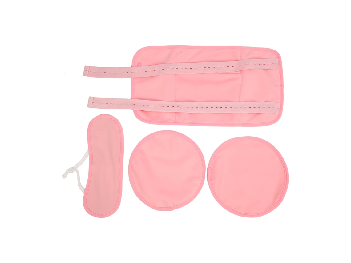 Kit De Compresas Reutilizables De Aceite De Ricino Para Cuello, Cintura, Senos E Insomnio.