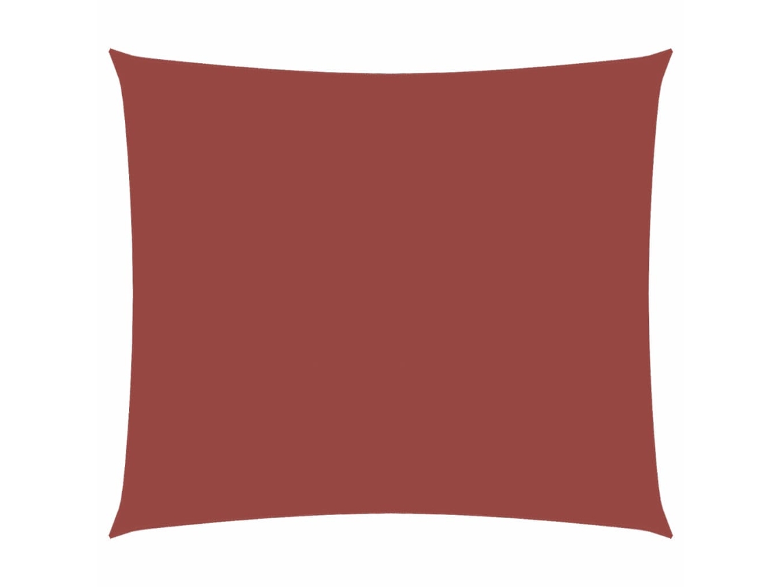 Parasol rectangular de tela Oxford color terracota 2,5x3 m MAISON EXCLUSIVE