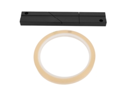 Kit De Empalme De Cinta De 1/4" (10 Pulgadas) De Carrete A Carrete De Aluminio Revoxsonido