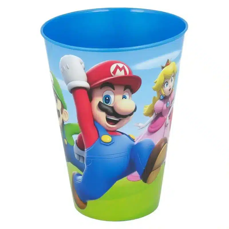 Vaso Reutilizable Plástico 260ml Super Mario Bros 21406 Stor P24storvolumen
