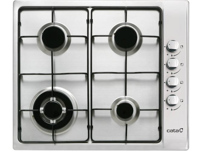 Placa de Gas CATA GI 6031 X (Gas Natural - 58 cm - Inox)
