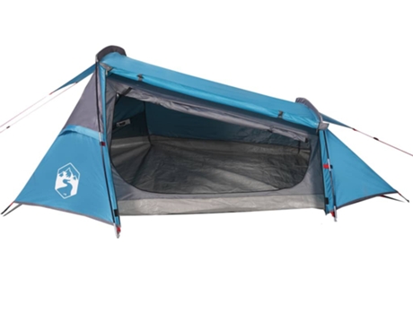 Tienda de campaña túnel VIDAXL para 2 personas impermeable azul