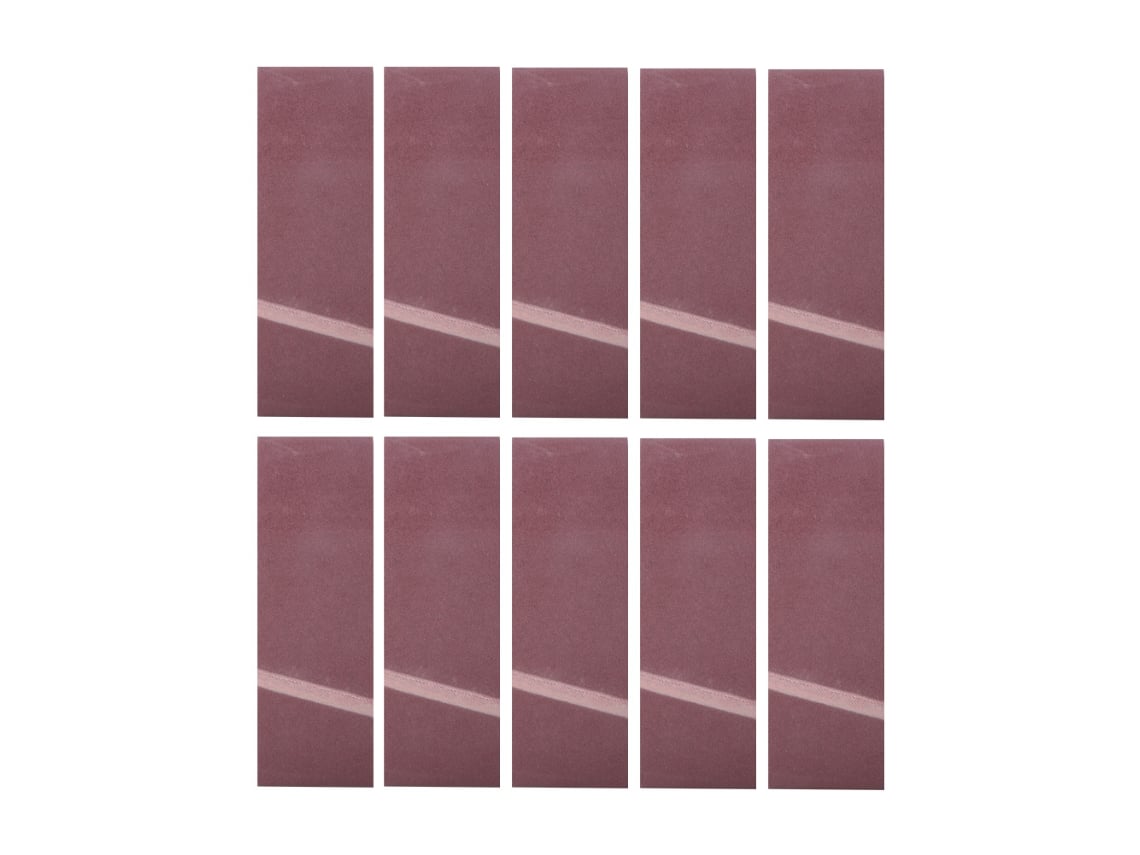 10 peças de lixa de cinta de óxido de alumínio 610x100mm para ferragens de móveis de madeira (40)