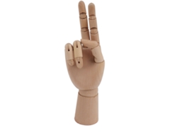 Baok-Mobile Modelo de mano de madera flexible para dibujo y pintura artística, maniquí pequeño de mano derecha 7116a 0201