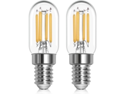 Bombilla Led E14 1w 230v, Luz Blanca Calida 2700k, Sustituye Bombilla Halogena De 10 A 15w, Para Luminarias De Sal