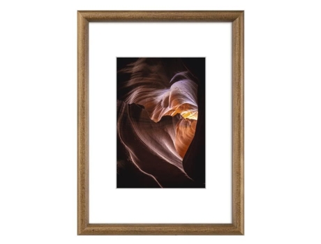 Marco de fotos de madera Phoenix Roble Oscuro 20 X 30 Cm