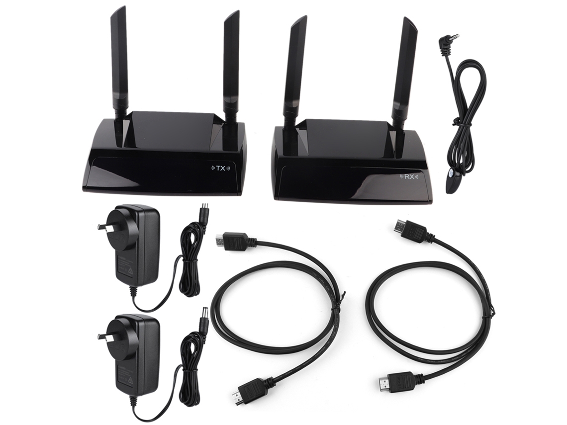 Transmisor y receptor extensor de video HDMI inalámbrico 1080p
