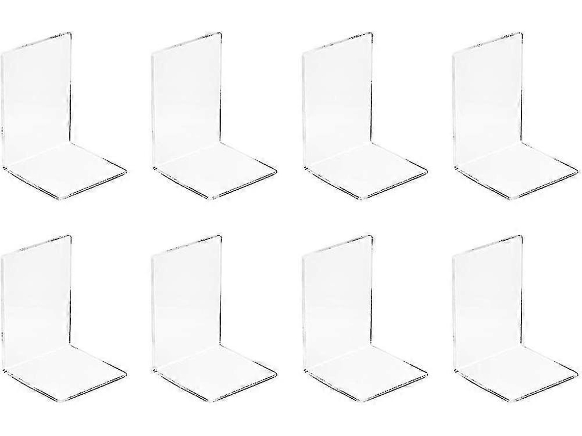 Acrílico transparente para sujetalibros, soportes y topes para libros