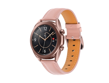 Correa de cuero Galaxy Watch 3ª generación Rosado INF