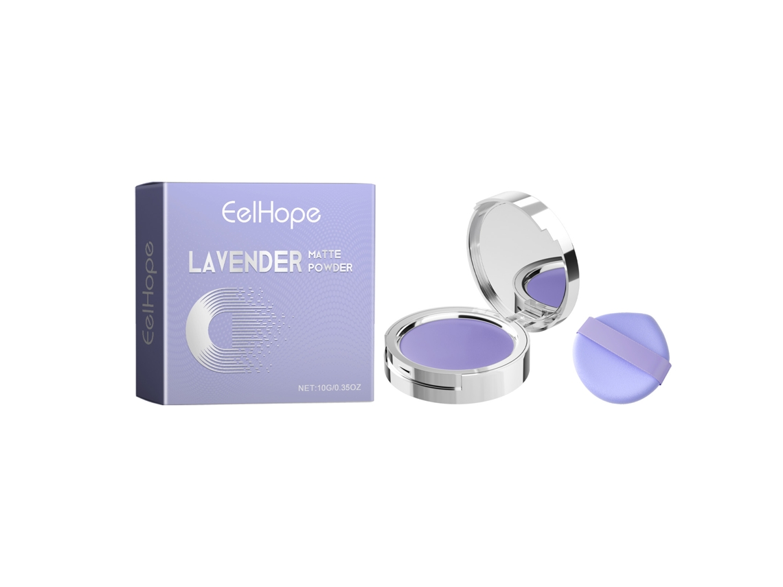 Polvos de maquillaje mate color lavanda de alta demanda de Worten