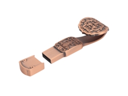 Memoria Usb Memory Stick 16gb/32g/64g/128g De Metal Usb 2.0 Resistente Al Agua Dispositivo De Almacenamiento Portátil