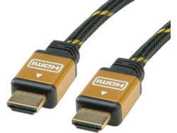 Cable HDMI ROLINE (HDMI - HDMI - 10 m - Negro)