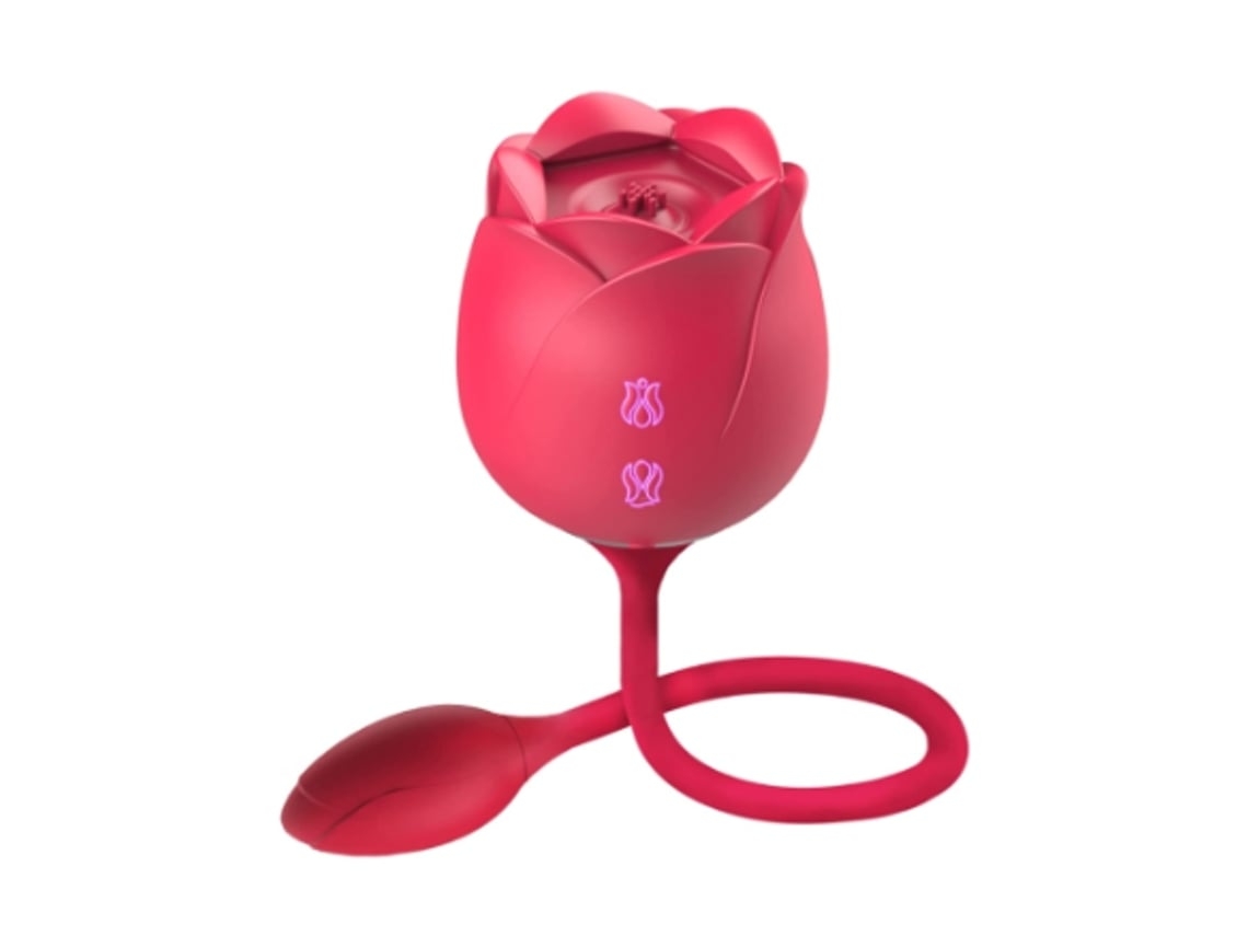 Juguete Rosa para Mujer Vibrador Rosa y Juguetes Sexuales para Adultos con 9 Potentes Modos de Lamido 9 Vibración Rosa YEMAESRE
