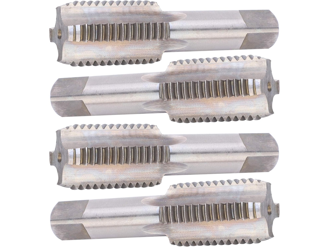 Juego De 4 Machos De Roscar Manuales M30, Herramientas De Acero Aleado De Alta Calidad Para Roscado Y