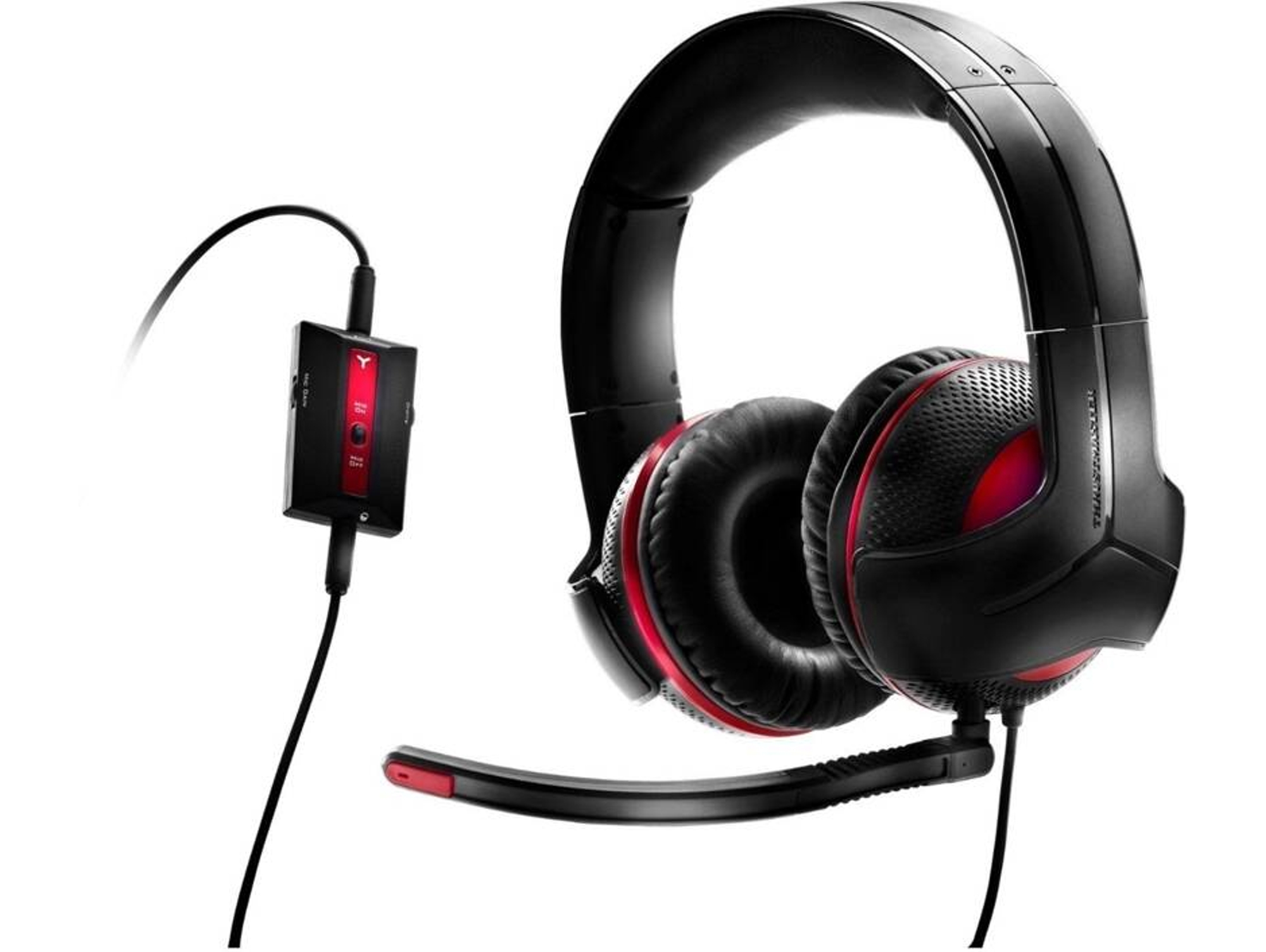 Auriculares Gaming Con Cable THRUSTMASTER Y-250C (Over Ear - Multiplataforma - Negro)
