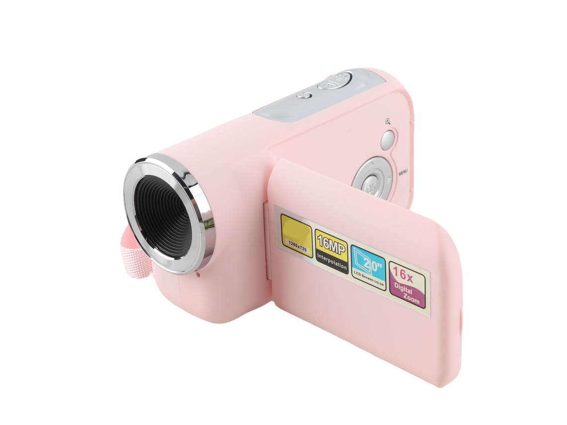 Videocámara para niños, grabadora de vídeo infantil HD de 16 MP y 1080p, cámara digital para niños