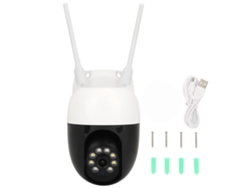 Cámara Inalámbrica 1080p Para Seguridad Del Hogar, Visión Nocturna, Audio Bidireccional, Wifi, Enchufe Europeo.