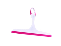 Espátula multiusos Baok para ventanas, cabinas de ducha, coches y azulejos, de doble cara, color rosa claro.