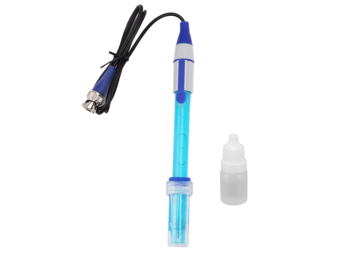 Módulo De Detección De Ph Con Electrodo Bnc Recargable Para Uso En Laboratorios, Escuelas Y Estudios.