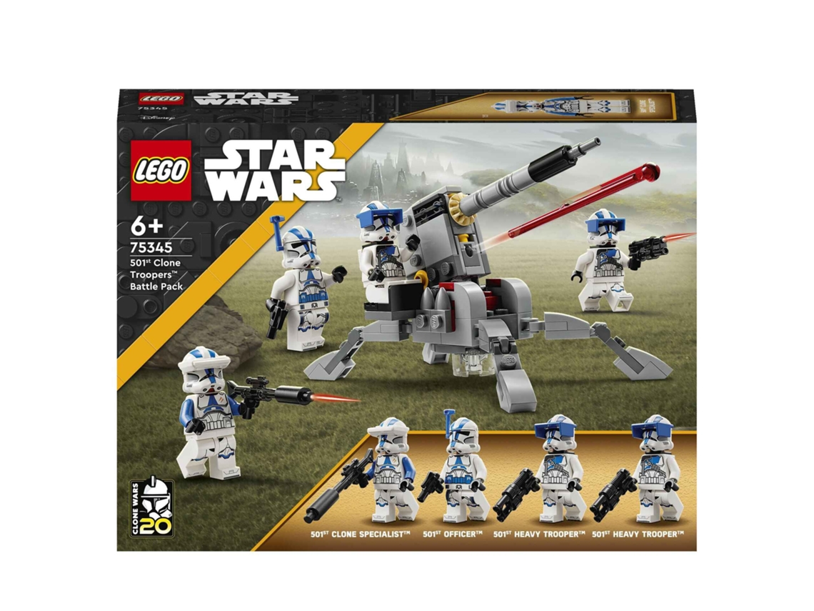 Disney Star Wars 75345 pack de combate Clone Troopers de la 501ª
