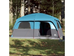 Tienda De Campaña Familiar Para 8 Personas Impermeable Azul