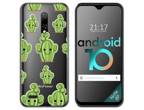 Carcasa Ulefone Armor Note 8P TUMUNDOSMARTPHONE Cactus Multicolor