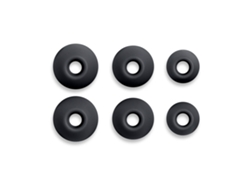 Accesorios AVIZAR TIPSBK Puntas Intra-Auriculares de reemplazo tamaños S, M, L (Negro)