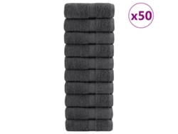 Toalla Lovely Home Invitados Solund Uds Negro (30x50cm)