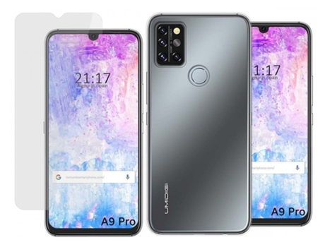 Carcasa + Protector de Pantalla Umidigi A9 Pro TUMUNDOSMARTPHONE Pack Transparente