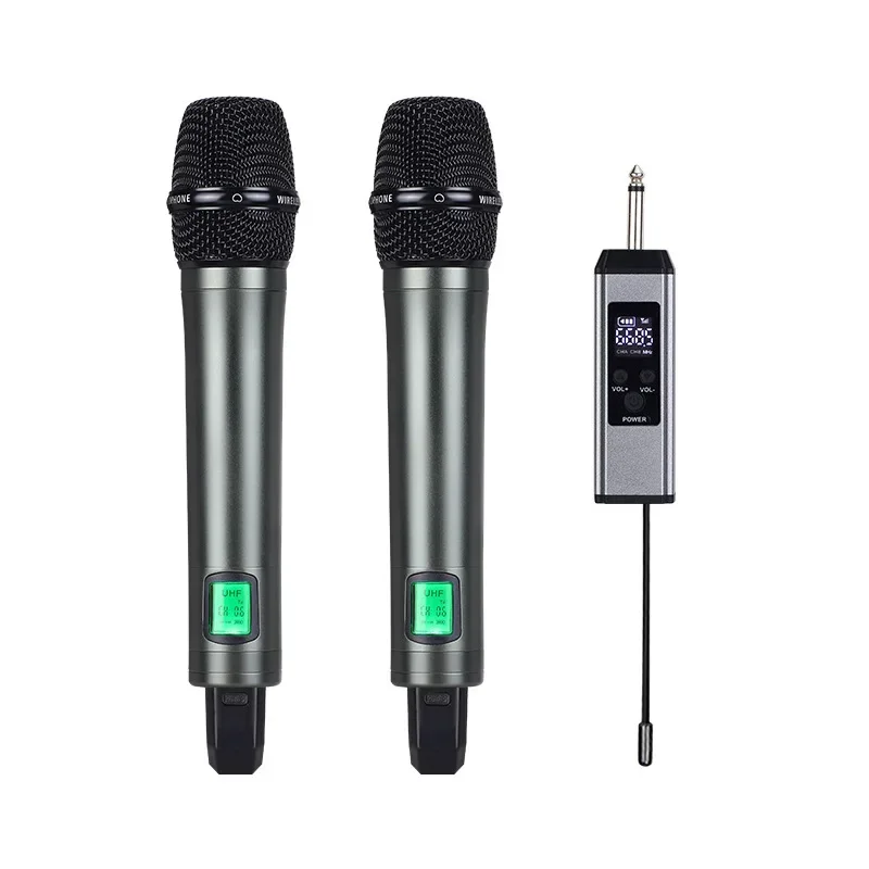 Micrófono Dinámico Inalámbrico Para Cantar, Tarjeta De Sonido, Equipo De Transmisión En Vivo, Karaoke De Audio