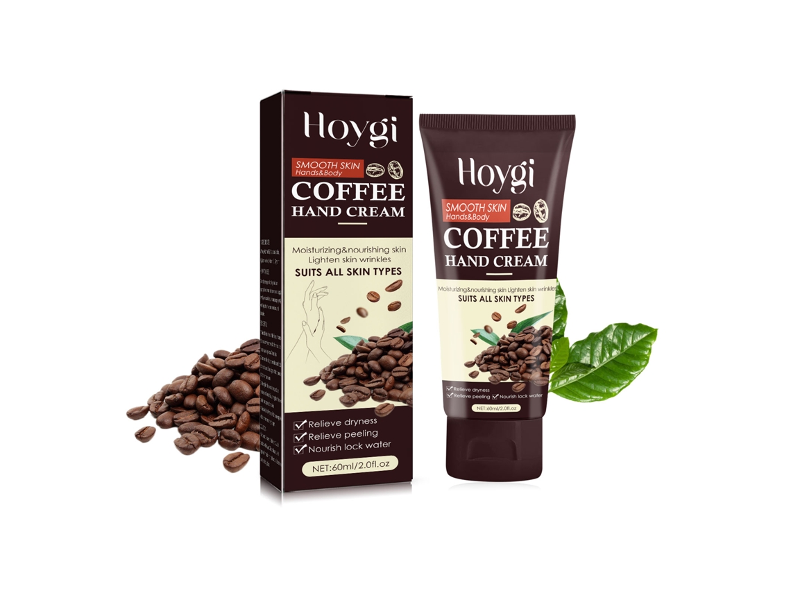 Crema de manos con sabor a café