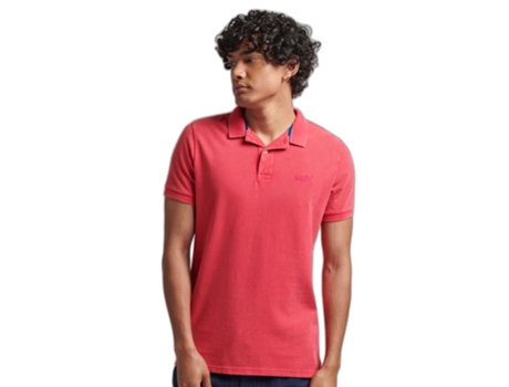 Polo de Hombre SUPERDRY Destroyed Rojo (XL)