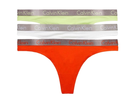 Tanga de Mujer CALVIN KLEIN Multicolor (XS)