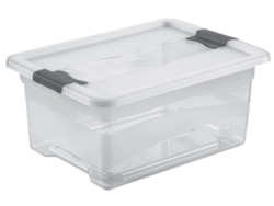 Keeper Cornelia Caja de almacenamiento 12 litros transparente KEEEPER