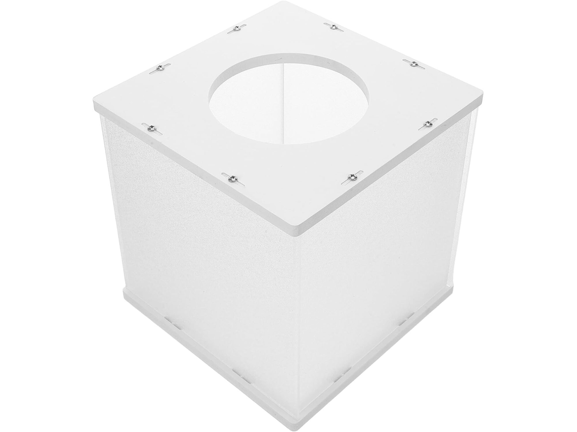 Cajas De Rifa Con Ranura Para Efectivo, Contenedor Transparente