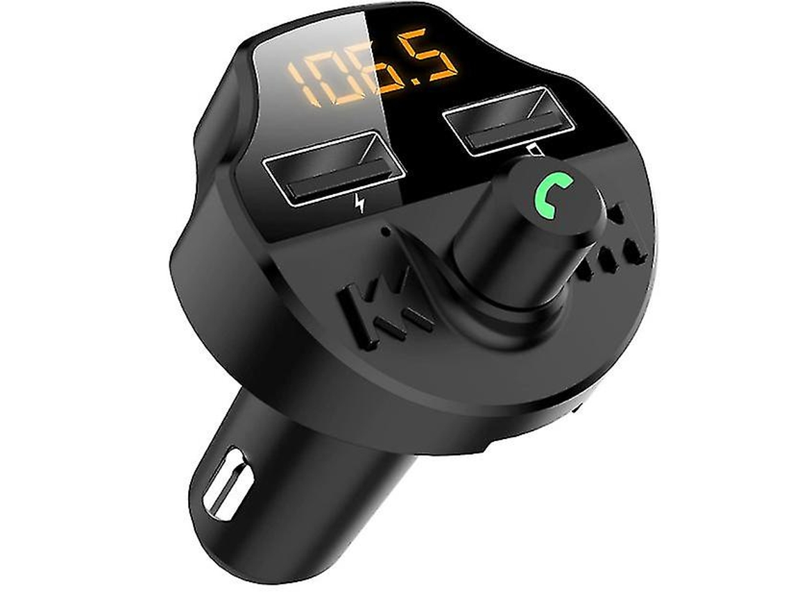 Transmisor Fm Bluetooth YIZHOOD Negro