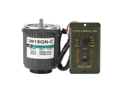 Motor metálico de baja velocidad constante, 15 W, monofásico, CA 220 V, 2800 rpm, 3 m, 15 gn-cc, cable de cobre