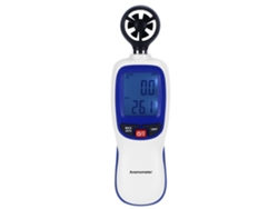 Anemómetro Digital Bluetooth Wt82b Con Medidor De Velocidad Del Viento, Iluminación Y Almacenamiento De Datos.