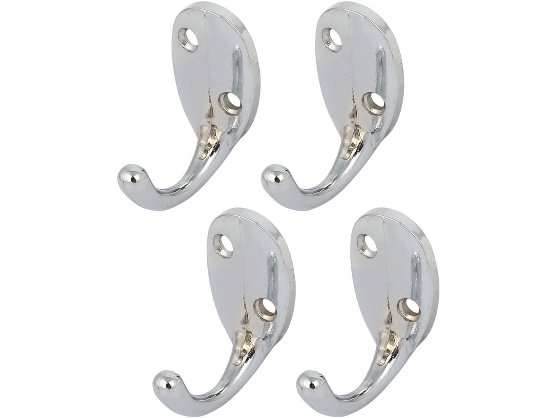 Perchero De Pared Metálico Individual Con Gancho Para Vestidor O Dormitorio