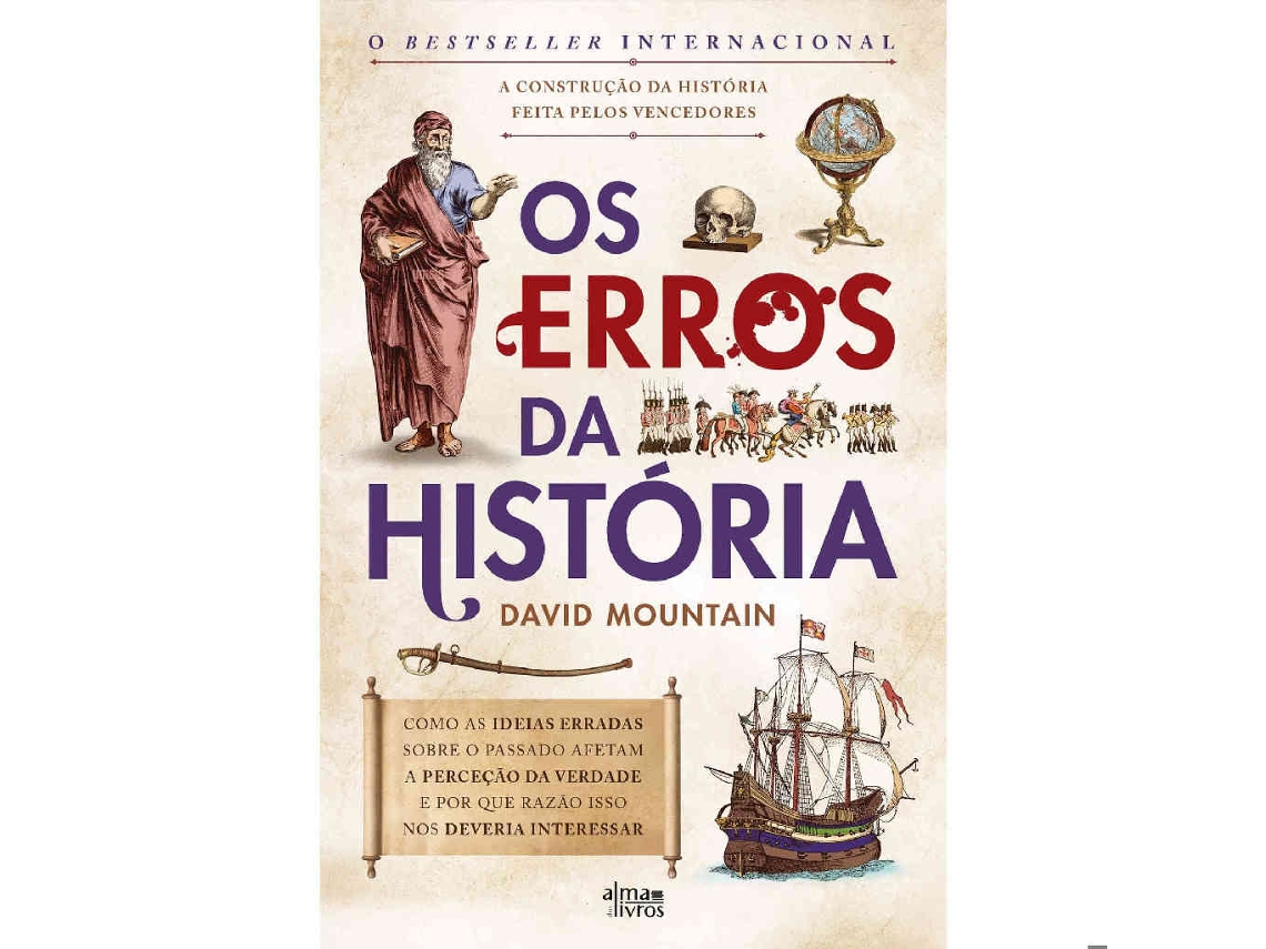 Libro Os Erros da História de David Mountain (Portugués)