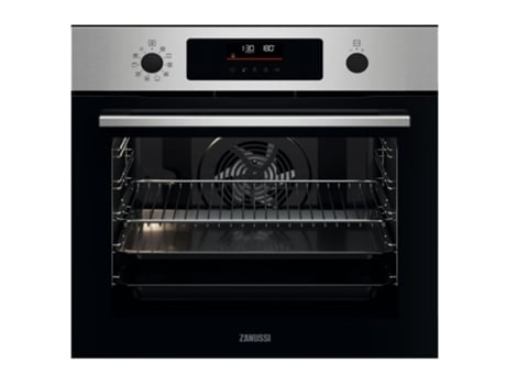Horno ZANUSSI ZOPKX6XN (72 L - 63.5 cm - Pirolítico - Inox)